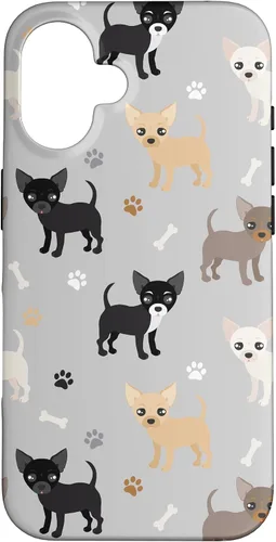 Vista 32 de Chihuahua Paws and Bones - Funda para iPhone 17