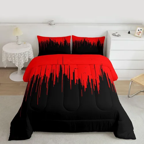 Vista 41 de Feelyou Lindo juego de ropa de cama de ajolote para niños y niñas tamaño twin, juego de edredón de salamandra para niños, mujeres y hombres, edredón