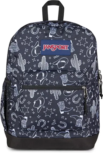 Vista 54 de JanSport Cross Town Plus - Mochila con compartimento principal grande, bolsillo lateral para botella de agua, funda acolchada para laptop de 15