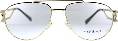 Vista 2 de Versace VE 1269 1002 - Gafas de aviador (metal, 2.165in)