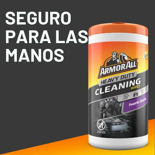 Vista 7 de Armor All - Toallitas de limpieza resistentes, Toallitas desechables para coche (75 unidades)