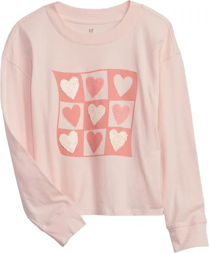 Vista 9 de GAP Camiseta estampada de manga larga para niña
