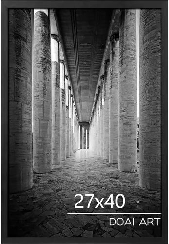Vista 68 de DOAI ART Marco de fotos de 5x7 pulgadas, marco negro de 5x7 pulgadas para exhibición horizontal o vertical con montaje en pared y sobremesa Marco