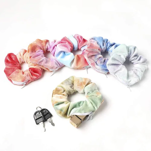 Vista 11 de Scrunchies de bolsillo con cremallera oculta