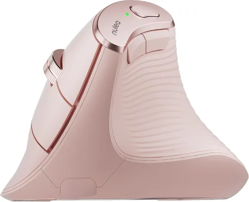 Vista 9 de Nulea M510 - Mouse vertical inalámbrico, ergonómico para un seguimiento cómodo, 3 DPI ajustables (800-1200-1600), mouse vertical inalámbrico de 2.4G