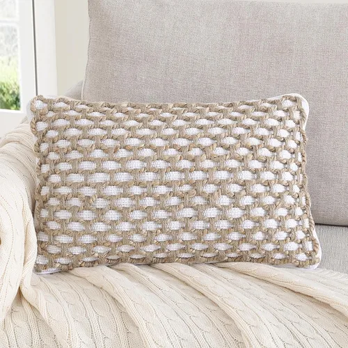 Vista 66 de Boho Living Jada - Funda decorativa para almohada, incluye acento, diseño tejido premium, decoración para sala de estar, (2) funda de almohada de 20