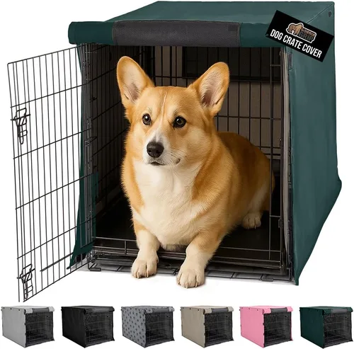 Vista 41 de GORILLA GRIP - Fundas para jaula de perro, cubierta de alambre para perrera Compatible con jaulas para perros de Amazon Basics, cubierta