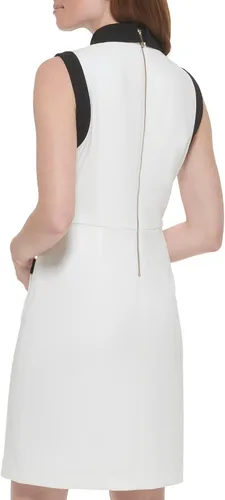 Vista 4 de Tommy Hilfiger Vaina sin mangas hasta la rodilla para mujer