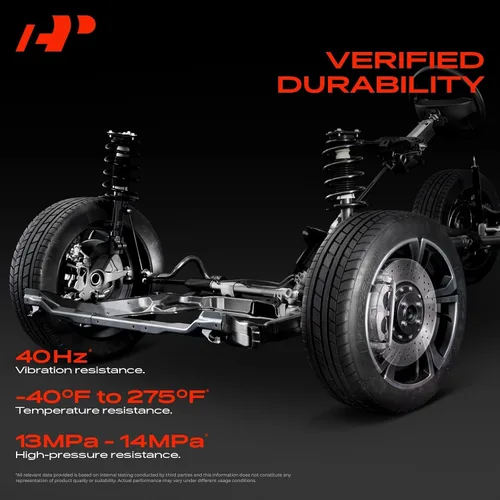 Vista 6 de Conjunto de Pinza de Freno de Disco A-Premium con Soporte Compatible con Modelos Subaru - Forester 2009-2013, Impreza 2008-2014, WRX 2012-2021