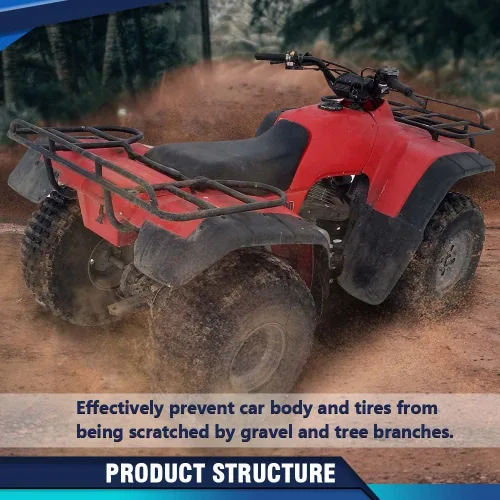 Vista 6 de PIT66 Juego de guardabarros y protectores contra salpicaduras Compatible con Honda TRX300 TRX 300 FW Four Trax de 1996 1997 1998 1999 2000 Mud