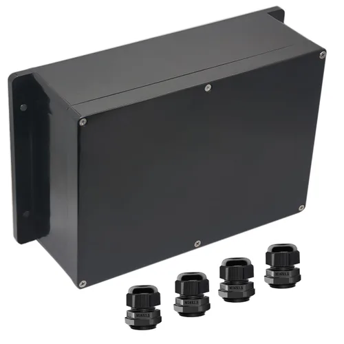 Vista 7 de Caja de conexiones Caja de conexiones IP65 impermeable de plástico ABS para proyectos eléctricos Caja de conexiones de alimentación Cajas