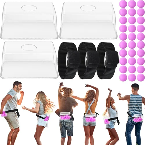 Vista 9 de Vinsot 3 juegos de baby shower para la novia, juego de baby shower más divertido, pelotas interactivas que se agitan para niño o niña, juego