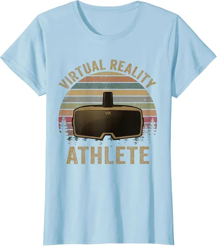Vista 25 de Virtual Reality Athlete for VR Gamers Camiseta Asphalt Grey