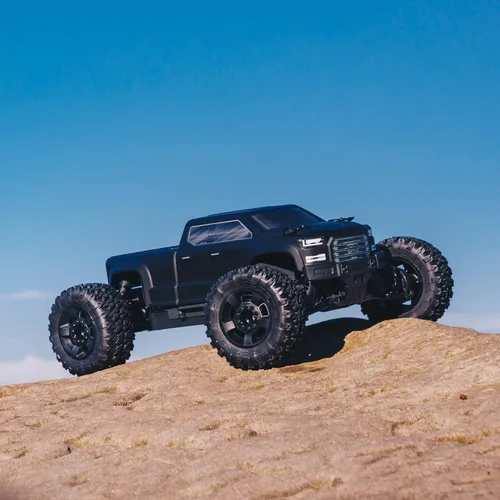 Vista 4 de ARRMA 1/10 Big Rock 4X4 V3 3S BLX - Juguete de vehículo de control remoto Monster RC Truck RTR