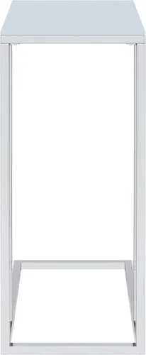 Vista 4 de Coaster Stella 900250 - Mesa auxiliar rectangular para sala de estar, cromada, 10 pulgadas