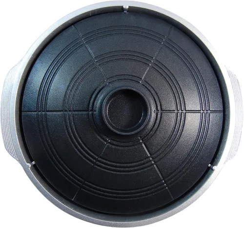 Vista 8 de COOKKING - Sartén para parrilla BBQ tradicional coreana, forma de caldera con tapa - Parrilla de aluminio fundido antiadherente