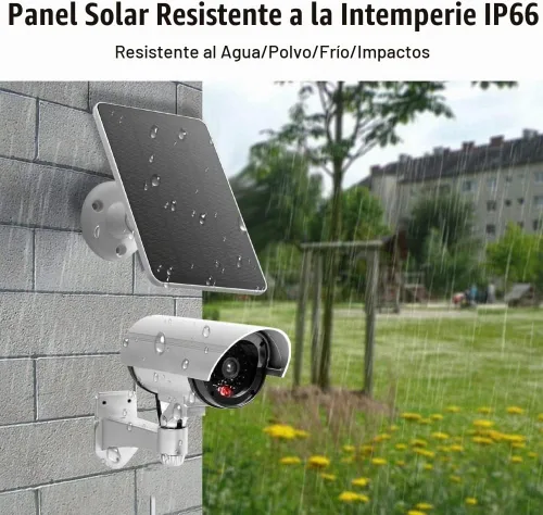 Vista 3 de Cargador de panel solar - Resistente a la intemperie, panel solar de 4 W 5 V, montaje en pared, panel de carga solar de baja potencia, impermeable