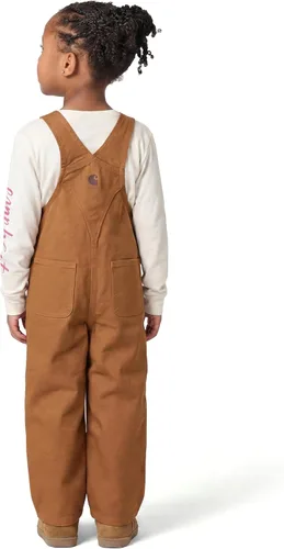 Vista 7 de Carhartt - Overol de lona lavada con forro de franela para bebé niño