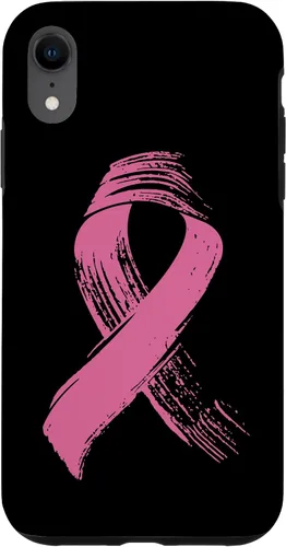 Vista 25 de iPhone 16 Cinta Rosa Cáncer de Mama - Estuche de Concientización sobre el Cáncer de Mama