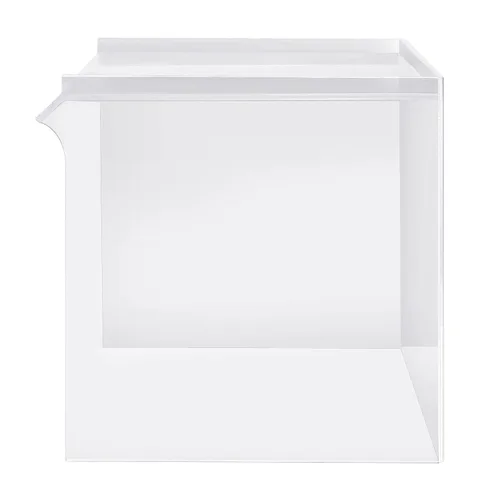 Vista 3 de Cubierta antipolvo de acrílico para equipos de laboratorio o uso de oficina, 22 x 22 x 22 pulgadas, extra grande