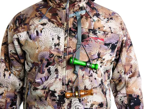 Vista 3 de SITKA - Sudadera con capucha para hombre, resistente al viento, color camuflaje