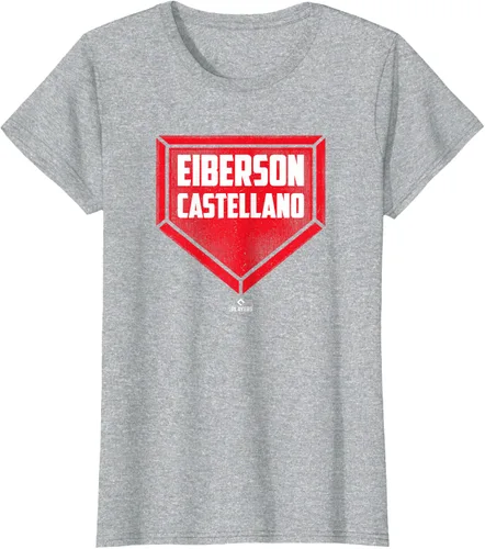 Vista 5 de Home Plate Gameday Eiberson Castellano Prospect Baseball Fan T-Shirt
