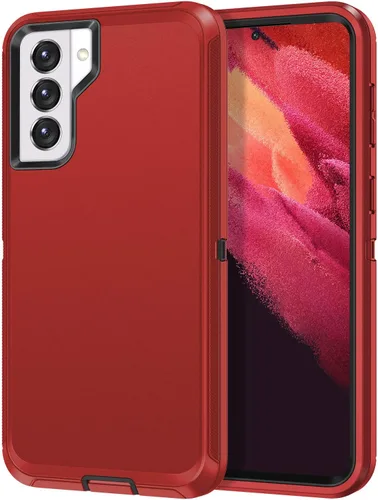 Vista 11 de I-HONVA Funda para Galaxy S21 5G a prueba de golpes, a prueba de polvo y caídas, 3 capas de protección de cuerpo completo