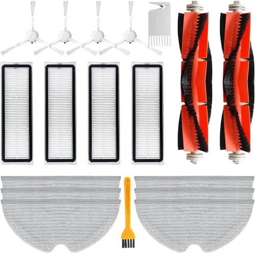 Vista 3 de Kit de piezas de repuesto compatible con Mijia 1C 2C STYTJ01ZHM, compatible con Dreame F9 Robot aspirador, cepillo de rodillo, filtro Hepa