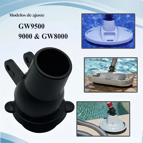 Vista 4 de GW9012 - Kit giratorio para limpiador de piscinas, color negro