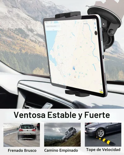 Vista 2 de Soporte para tablet de automóvil, soporte resistente para tablet