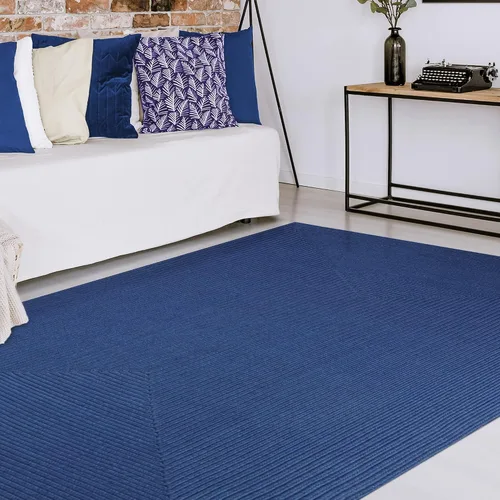 Vista 8 de Superior Alfombra de área para interiores y exteriores, decoración de suelo trenzada reversible para sala de estar, cocina, patio, porche delantero