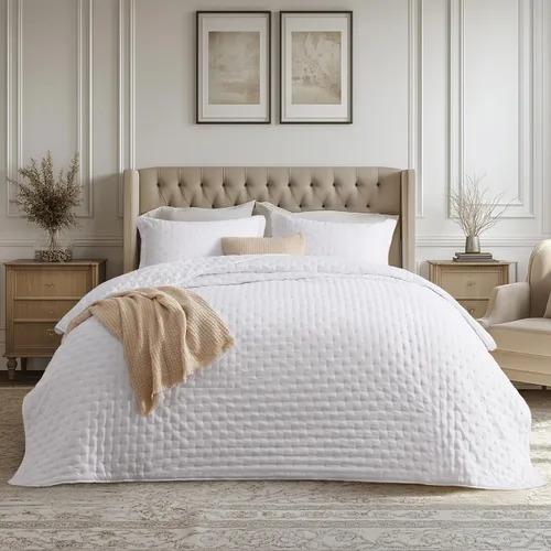 Vista 36 de Bedsure Edredón individual – Ropa de cama ultrasuave individual XL para decoración de dormitorio, edredón ligero para todas las estaciones, colcha