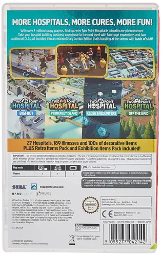 Vista 2 de Two Point Hospital - Jumbo Edition (Switch) (Nintendo Switch)