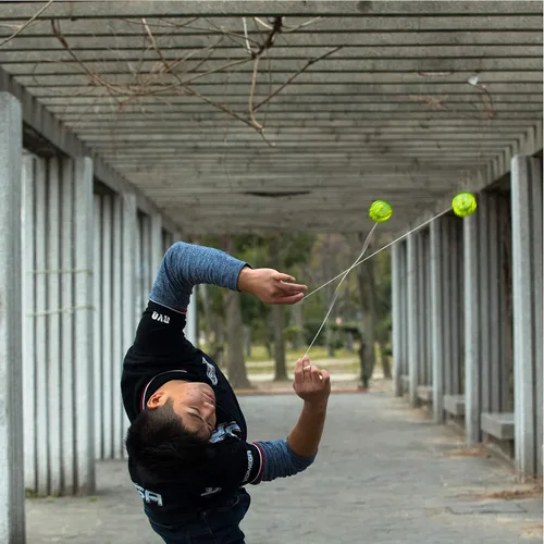 Vista 6 de Yomega Raider - Yoyo profesional responsivo con rodamientos de bolas, ideal para niños, principiantes y para trucos avanzados de yoyó de cuerdas