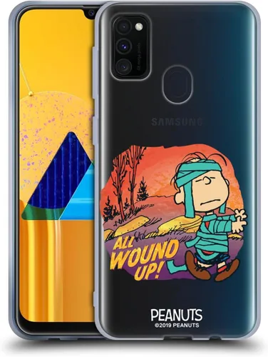 Vista 88 de Head Case Designs Funda de gel Spooktacular con licencia oficial de Peanuts Linus y Snoopy [protección de grado militar] compatible con Google Pixel