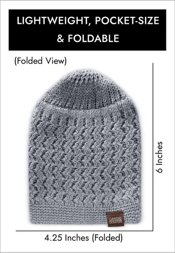 Vista 4 de Gorras transpirables de calavera para hombres y mujeres de punto en zigzag
