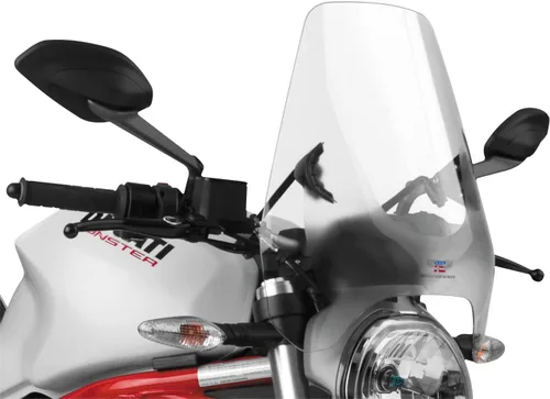 Vista 3 de National Cycle Pantalla deflectora transparente U-Clamp N25030