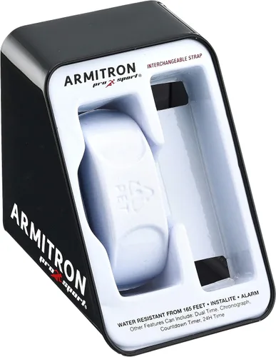 Vista 4 de Armitron Sport Reloj de pulsera unisex con cronógrafo digital intercambiable correa de silicona 457124