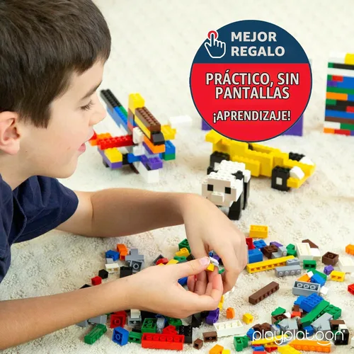 Vista 7 de Play Platoon Kit de ladrillos de construcción de 1120 piezas