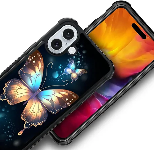 Vista 428 de Funda compatible con iPhone 8, a prueba de golpes, antiarañazos, bandera de ciervos de cola blanca de grano de madera estadounidense