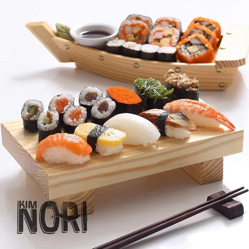 Vista 7 de 100 hojas completas Yaki Sushi Nori de algas asadas para rollos y envolturas, Laver 200 gramos - 7.05 onzas - 100 hojas