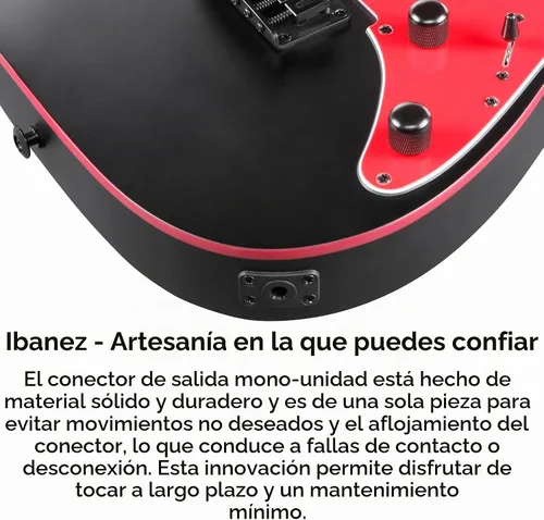 Vista 9 de Ibanez GRG131DX - Negro Mate Infinity R humbuckers con selector de 5 vías y 24 trastes jumbo para rock, metal y práctica