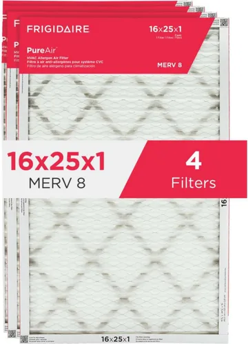Vista 24 de Frigidaire PureAir® 14x20x1 MERV 8 - Filtro de aire para HVAC - Paquete de 2