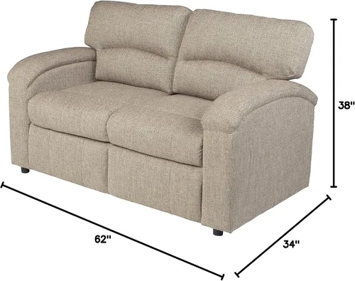 Vista 3 de Thomas Payne 759204 - Sofá cama de 62 pulgadas para autocaravana, de tres pliegues, Cobble Creek
