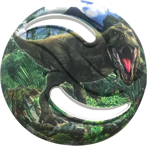 Vista 8 de Aeromax Paquete de 2 discos voladores de espuma con platillo de dinosaurio (FD-C)