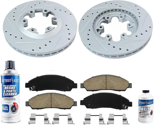 Vista 21 de Detroit Axle - Kit de freno delantero para Honda Civic 2006-2011