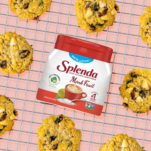 Vista 8 de SPLENDA Frasco edulcorante granulado a base de plantas sin calorías Monk Fruit, 9.8 onzas