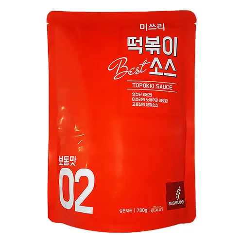 Vista 12 de MISSLEE Mezcla de Salsa Tteokbokki (Paquete de 5, 2 Porciones Cada Una), Nivel 4 de Calor, Salsa en Polvo Coreana para Pasteles de Arroz y Cocina