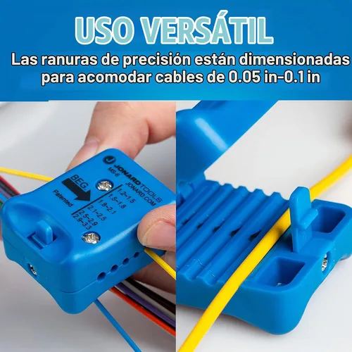 Vista 3 de Jonard Tools MS-6 - Cortadora de cables de fibra óptica de alcance medio (1,2 mm - 3 mm)