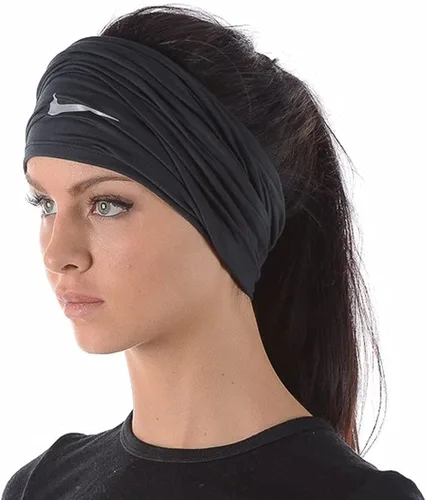 Vista 5 de NIKE Dri-Fit Wrap - Envoltura de cuello (negro) - Talla única - Unisex, Negro